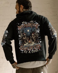 Maxcorners Making Memories One Campfire At A Time Bigfoot Christmas All Over Print LM2101