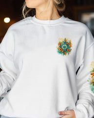 Maxcorners Always Take The Scenic Route Compass All Over Print LM2101