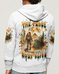 Maxcorners Go To The Place You Feel Most Alive Bigfoot All Over Print LM2101