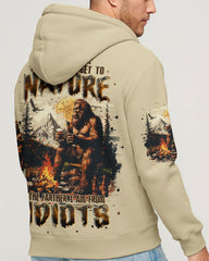 Maxcorners (Hot Deal) The Closer I Get To Nature Bigfoot All Over Print LM1601