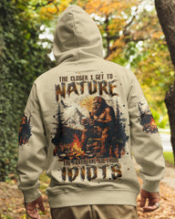 Maxcorners (Hot Deal) The Closer I Get To Nature Bigfoot All Over Print LM1601