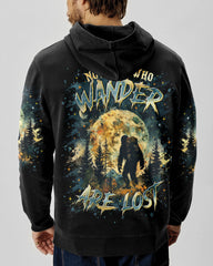 Maxcorners Not All Who Wander Are Lost Bigfoot All Over Print LM1601