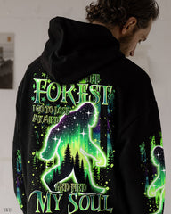 Maxcorners And Into The Forest I Go Bigfoot All Over Print LM2101