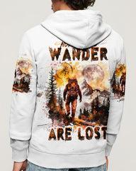 Maxcorners Not All Who Wander Are Lost Bigfoot Compass All Over Print LM2101