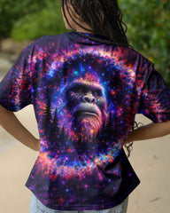 Maxcorners Bigfoot Galaxy Swirl All Over Print LM1601