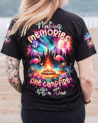 Maxcorners Making Memories One Campfire At A Time Flamingo All Over Print LM2101