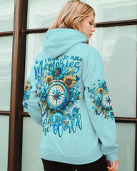 Maxcorners Make Memories All Over The World Compass All Over Print LM2101