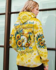 Maxcorners Be The Sunshine Compass Tie Dye All Over Print LM2101