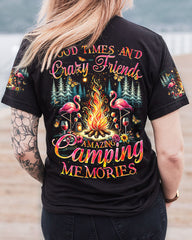 Maxcorners Amazing Camping Memories Flamingo All Over Print LM2101