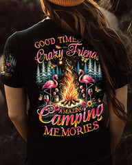 Maxcorners Amazing Camping Memories Flamingo All Over Print LM2101