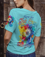 Maxcorners Live By The Sun Compass All Over Print LM2101
