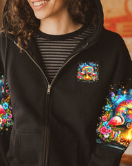 Maxcorners Making Memories One Campfire At A Time Flamingo All Over Print LM2101