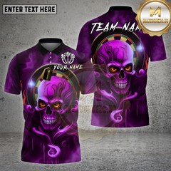 Maxcorners Darts Shirt Skull Flame Eye Inferno Multioptions Personalized Name, Team Name Unisex 3D Shirt