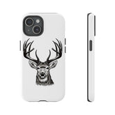 Maxcorners Phone Case, Durable Deer Hunting Wildlife Tough Protective Cover, Buck Hunter Gift, Outdoor Sportsman Gear, Camo Phone Accessories
Full Wrap Phone Case LM0812