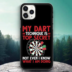 Maxcorners Darts Phone Case Bullseye Aim Bar Sport Phone Case 5 Full Wrap Phone Case LM0812