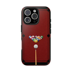 Maxcorners Billiards Billiard Pool Table Design Full Wrap Phone Case LM1012
