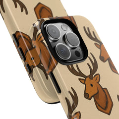Maxcorners Mounted Elk Stylish Phone Case with Deer Design, Tough Case, Wildlife Decor, Outdoor Enthusiast Accessories, Hunting Phone Case
Full Wrap Phone Case LM0812