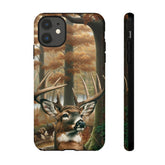 Maxcorners Hunting Whitetail Buck Full Wrap Phone Case LM1012