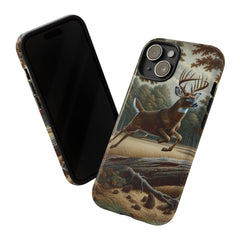 Maxcorners Hunting Deer Hunting , Whitetail Buck Full Wrap Phone Case LM1012