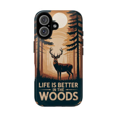 Maxcorners Deer Phone Case, Buck Elk Mobile Cover For iPhone 16 15 14 13 Pro Max Plus Samsung Galaxy Pixel, Birthday Gift Idea For Hikers & Hunter Dad
Full Wrap Phone Case LM0812