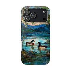 Maxcorners Mallard Duck Stained Glass Phone Case Duck Hunting Hunter Mosaic Iphone 13 14 15 16 17 Pro Max Air Samsung Galaxy Phonecase
Full Wrap Phone Case LM0812