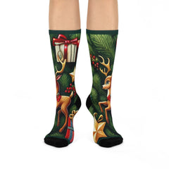 Maxcorners Cozy Christmas Charm Socks - Festive Holiday Footwear for All|Festive Holiday Socks| Winter Motif Footwear |Seasonal Socks
LM2611