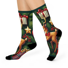 Maxcorners Cozy Christmas Charm Socks - Festive Holiday Footwear for All|Festive Holiday Socks| Winter Motif Footwear |Seasonal Socks
LM2611