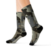 Maxcorners Wilderness Camo Contrast Socks: Nature-Inspired Earth Tones
LM2611