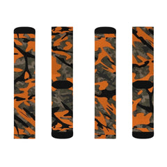 Maxcorners Hunting Blaze Orange Camo Camouflage Sublimation Socks
LM2611