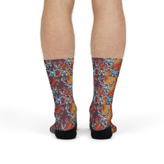 Maxcorners Camo Deer Hunter Crew Socks: Buck Hunting Gift, Outdoor Apparel
LM2611