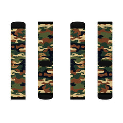 Maxcorners Camo Sublimation Socks - Comfortable & Funky Casual Wear
LM2611