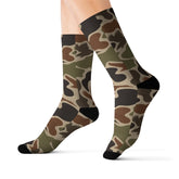 Maxcorners Camo Sublimation Socks | Stylish, Comfortable Socks for Outdoors, Hiking, Casual Wear, Military Appreciation, Gifts
LM2611