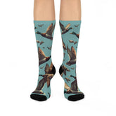 Maxcorners Mallard Duck Socks - Perfect gift for Duck Hunter, Mallard Duck gift, hunting socks, man gifts, birthday gift, Christmas Stocking Stuffer,
LM2611