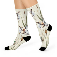 Maxcorners Duck Hunting socks - Perfect gift for Duck Hunters, hunter socks, hunter gift, men's gift, birthday gift, Christmas stocking stuffer LM2611