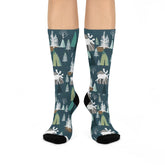 Maxcorners Perfect Moose Lovers gift - Moose socks, Moose gift, Hunting gift, Birthday gift, Christmas stocking stuffer, Unique Hunter's gift
LM2611