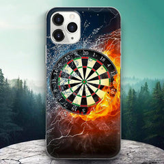 Maxcorners Darts Phone Case Bullseye Aim Bar Sport Phone Case 1 Full Wrap Phone Case LM0812