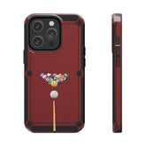 Maxcorners Billiards Billiard Pool Table Design Full Wrap Phone Case LM1012