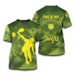 MaxCorners Pickleball 3D T-Shirt