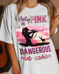 Maxcorners Pretty In Pink Hunting Cotton Shirt LM1601
