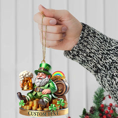 Maxcorners Custom Name Ireland Ornament, Ireland Lover Christmas Gift3 2D Flat LM2111