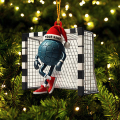 Maxcorners Goalkeeper Home Decor Christmas Ornament, Personalized Ornament 2D Flat LM2211
