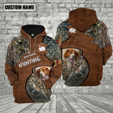 Maxcorners Custom Name Rabbit Hunting Shirt 3D All Over Printed Clothes