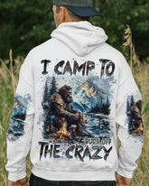 Maxcorners I Camp To Burn Off The Crazy Bigfoot All Over Print LM2101