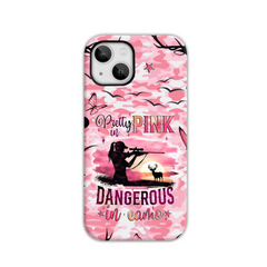 Maxcorners Pretty In Pink Hunting Phone Case LM1601