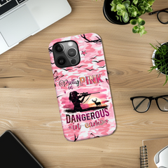 Maxcorners Pretty In Pink Hunting Phone Case LM1601