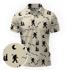 Maxcorners Bigfoot Moonlight Rock Golf Polo Shirt