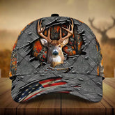 Maxcorners Premium Cracked Deer Hunting Hats 3D Multicolored