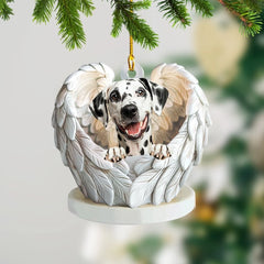Maxcorners Personalized Dalmatian Dog Angel Wings Ornament, Dalmatian Christmas Ornament
62D Flat LM2511