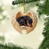 Maxcorners Personalized Sleeping Doberman Pinscher Dog Christmas Ornament, Dog Angel Wings
2D Flat LM2511