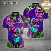 Maxcorners Bowling Shirt Graffiti Hoodie Character Multioptions Personalized Name, Team Name Unisex 3D Shirt (4 Colors)